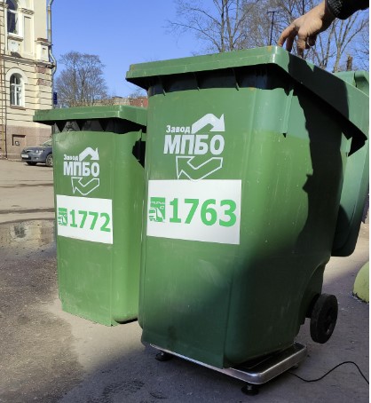 Продолжается проведение замеров накопления твердых коммунальных отходов от объектов общественного назначения фото
